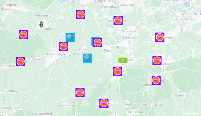 Nearby repair cafe's